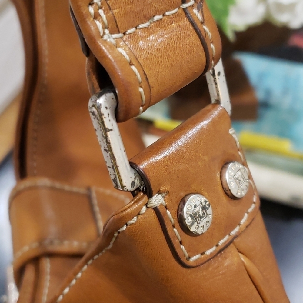 Michael kors brown leather bag - Picture 7 of 17